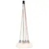 Image de Naeve rainbow-bowl suspension cluster blanche 1xe14