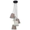 Image de Naeve boho suspension cluster beige