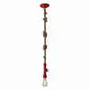 Image de Naeve regia plafonnier slim suspension rouge 1xe27