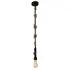 Image de Naeve regia plafonnier slim suspension noir 1xe27