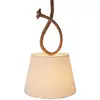 Image de Naeve rope plafonnier suspendu dôme 35 cm nature 1xe27