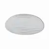 Image de Naeve austin plafonnier led cct à intensité variable en verre à motifs, blanc 3 000-6 000 k, télécommande