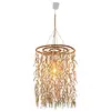 Image de Naeve kokos suspension plafonnier beige 1xe27