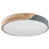 Image de Naeve borneo plafonnier led encastré gris 3000 k