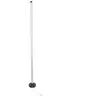 Image de Naeve motion light lampadaire led cct à intensité variable et intégré, multicolore 2864k, télécommande