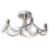 Image de Naeve festos plafonnier semi-encastré à led intégré à intensité variable, nickel satiné 2833 k