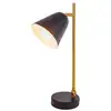 Image de Naeve triton lampe de bureau noire 1xe14