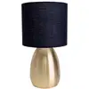 Image de Naeve aurum lampe de table avec abat-jour rond doré 1xe14