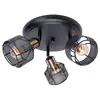 Image de Naeve foro spots de plafond en grappe noirs 3xe14
