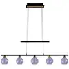 Image de Naeve brass plafonnier led à intensité variable, noir, 2 900 k