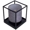 Image de Naeve beta lampe de table grise 1xe14