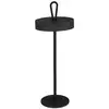 Image de Naeve ella lampe de table led intégrée rechargeable à intensité variable, noire, 3 000 k, ip54, capteur tactile