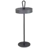 Image de Naeve ella lampe de table led intégrée rechargeable à intensité variable gris 3000 k ip54 capteur tactile