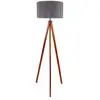 Image de Naeve filco lampadaire trépied nature dark 1xe27