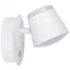 Image de Naeve tondo applique murale de lecture magnétique rechargeable à led à intensité variable, blanche 3 000 k, capteur tactile