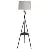 Image de Naeve tora lampadaire trépied noir 1xe27