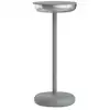 Image de Naeve pasi lampe d'extérieur portable led rechargeable à intensité variable gris 2700 k ip44 capteur tactile