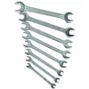 Image de Jeu de 12 clés à fourche - MANNESMANN - 6 à 32 mm - Acier inoxydable - Chromé