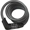 Image de Câble antivol spiralé Abus 6512C/180/12 noir