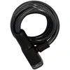 Image de Antivol vélo câble à clé Abus Primo 5510K à10x1,80m + support noi