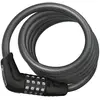 Image de Câble antivol spiralé Abus 5510C/180/10 noir