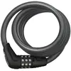 Image de Câble antivol spiralé Abus 4508C/150/8 noir