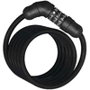 Image de Antivol vélo câble à code Abus Star 4508C à8x1,50m noir