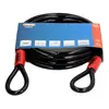 Image de Câble antivol lasso antivol Abus Cobra 5m à10 mm noir/rouge