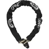Image de Antivol de chaîne monobloc - ABUS - 1480/120 - Maillons 14 mm - Gainage tissu - Cylindre XPlus
