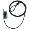 Image de Antivol pour vélo - ABUS 205/200 black - Câble flexible et léger - Adulte - Vélo loisir