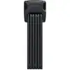 Image de Abus antivol pliable bordo 6000k avec support de serrure sh - antivol vélo avec cylindre xplus pour une haute protection contre les manipulations - niveau de sécurité 10 - longueur 90 cm
