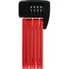 Image de Antivol pliable - ABUS - BORDO LITE MINI 6055C - 60 cm - 460 g - Rouge