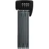 Image de Abus antivol pliable bordo lite 6055c sh - avec support et code - serrure à combinaison extra-légère en acier spécial - niveau de sécurité 7 - 85 cm - noir