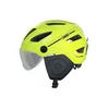 Image de Casque vélo - ABUS - Pedelec 2.0 ACE - Jaune - Capuche de pluie intégrée - Lumière rechargeable