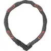 Image de Abus antivol à chaîne tresor 138575 grey lightning - serrure à combinaison en acier trempé - chaîne carrée de 6 mm d'épaisseur - niveau de sécurité 6 - 75 cm - gris