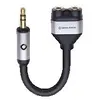 Image de Adaptateur Audio Y Oehlbach Partage Audio Noir