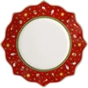 Image de Assiette plate ronde Toy's Delight, Villeroy & Boch Rouge - Villeroy & Boch