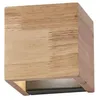 Image de Applique Led murale intérieure bois carrée - Fischer&Honsel - Paloma