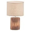 Image de Lampe à poser - Fischer - 50586 - Béton - Abat-jour en tissu - Ambiance chaleureuse