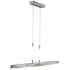 Image de Suspension led métal et verre nickel antique - fischer & honsel - colmar