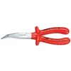 Image de Pince à becs demi-ronds coudé VDE Knipex 26 27 200 - Rouge