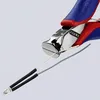 Image de Pince coupante frontale avec facette Knipex 64 32 120 120 mm 1 pc(s)