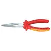 Image de Pince bec 1/2 rond isolée 1000V - KNIPEX - 200mm - Rouge