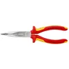 Image de Pince demi-ronde Knipex - Tranchants coudés à 40 degrés - Isolé