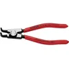 Image de Pince pour circlips - KNIPEX - DIN/ISO5254-B - Courbée - Ø 10-25mm - Acier et Plastique