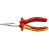 Image de Pince demi-ronde KNIPEX - VDE 160mm - Acier vanadium - Coupe précise fil mi-dur et dur