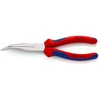 Image de Pince à bec-fin coudée 200 mm Knipex demi-ronde