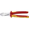 Image de Pince coupante diagonale à forte démultiplication avec facette Knipex 74 06 250 250 mm 1 pc(s)