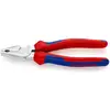 Image de Pince universelle knipex 180 mm en acier chromé avec poignée confort - économie de force de 35 % pi#41998