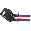 Image de Pince à lier knipex pour profilés u et c - longueur 250 mm, épaisseur maximale 1,2 mm, gainage multicomposants Profil-Verbundzangen